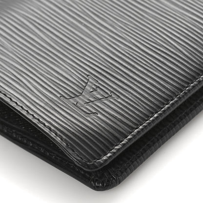 Louis Vuitton Epi Brazza Wallet Black 8 of 8