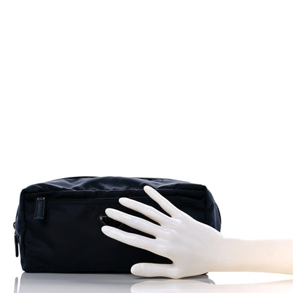 Prada Nylon Saffiano Toiletry Case Navy 2 of 8
