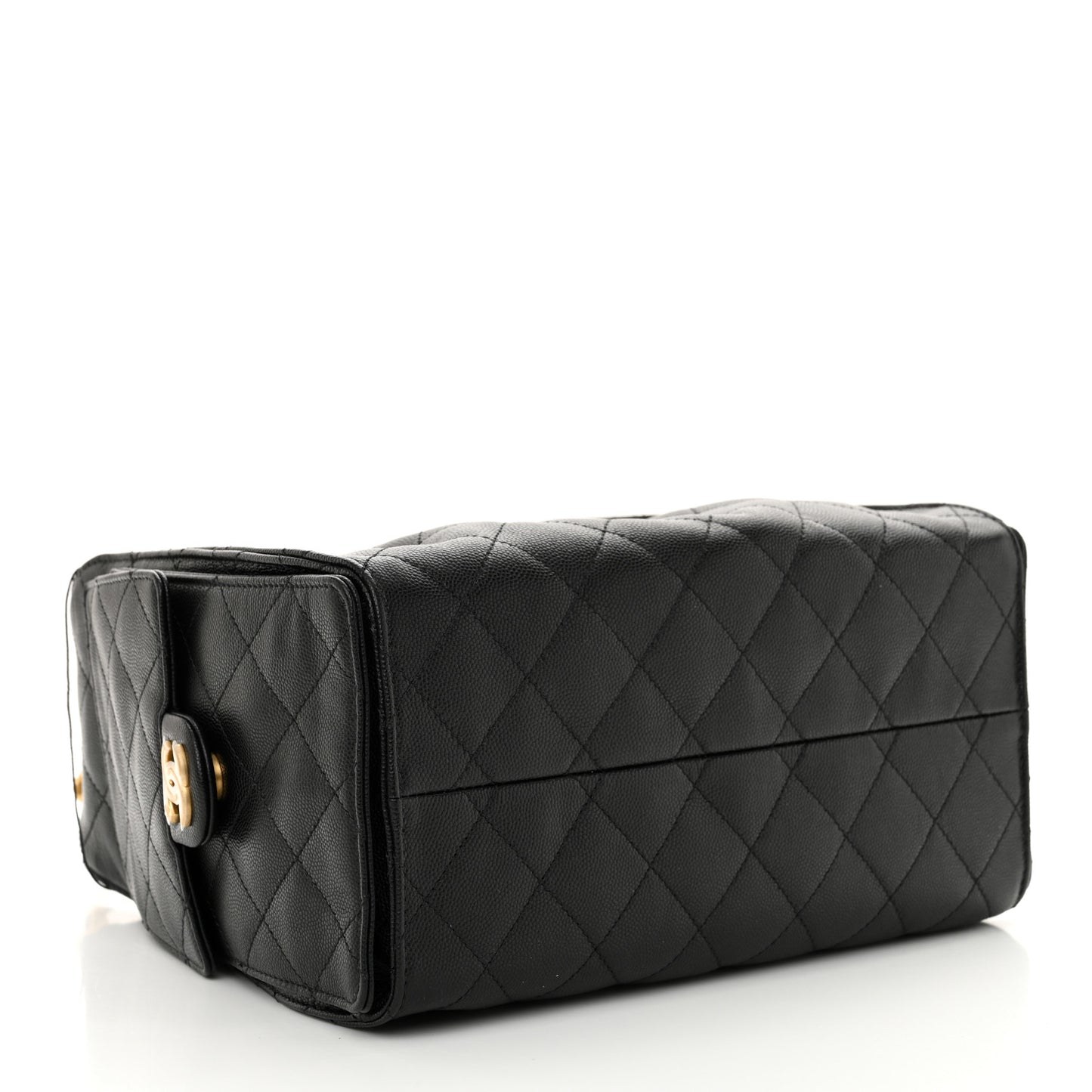 Caviar Quilted Small Chanel 25 Handbag Black