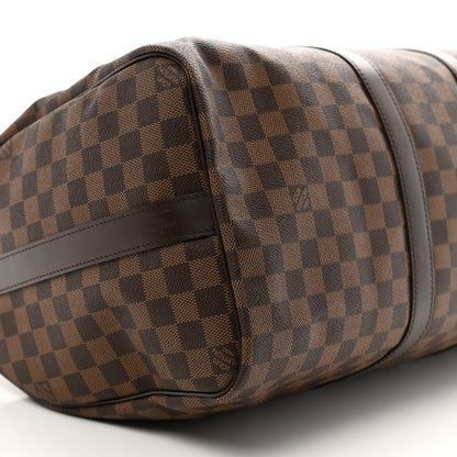 Louis Vuitton Damier Ebene Keepall Bandouliere 45 9 of 10
