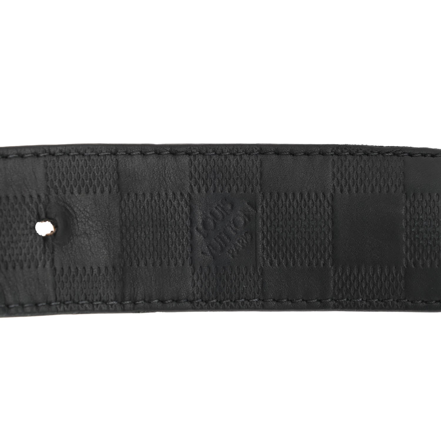 Louis Vuitton Damier Graphite Infini Neo Inventeur 40mm Reversible Belt 90 36 Black 5 of 8