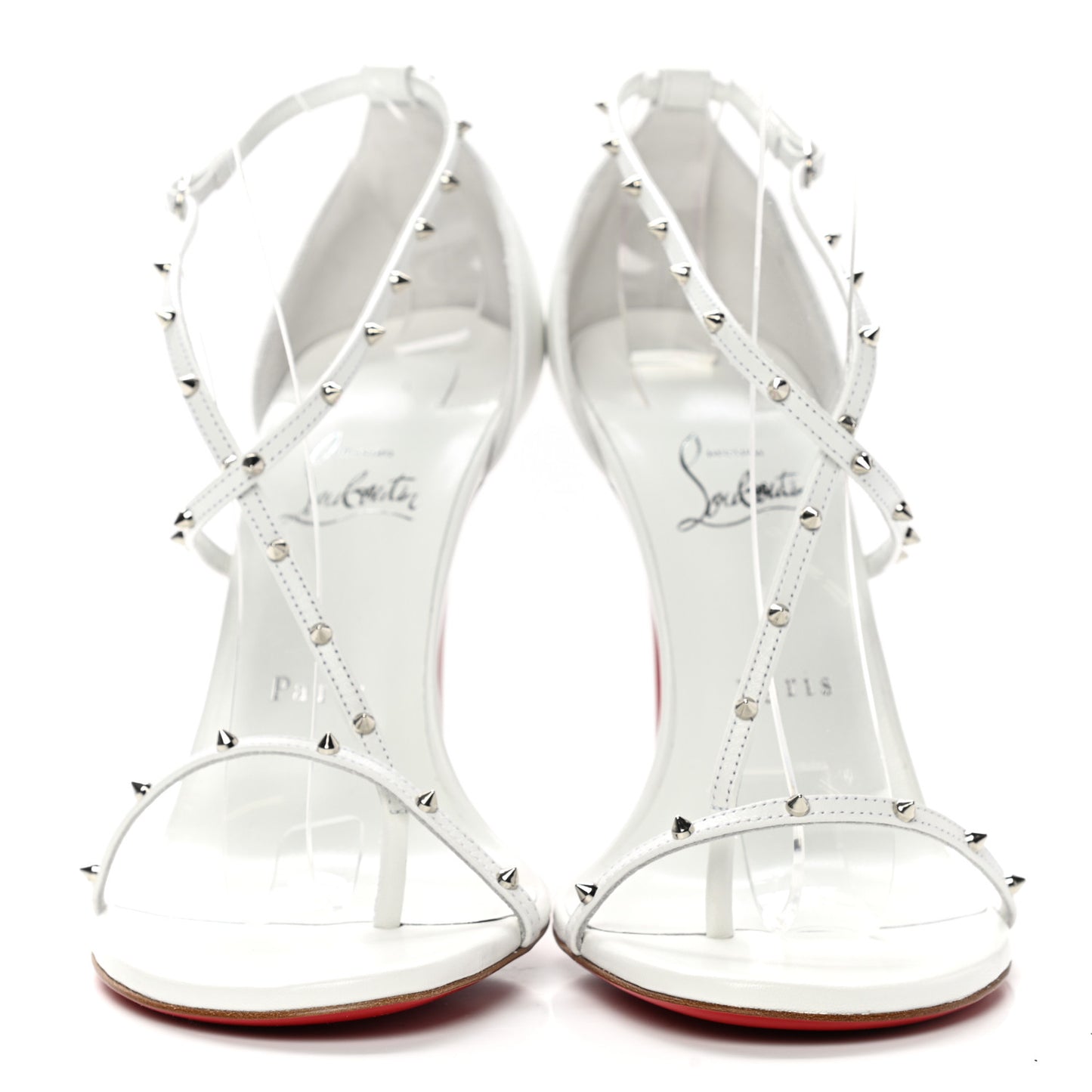 Riojana 100 Spiked Sandals 40 White