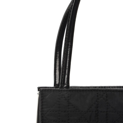 Christian Dior Nylon Cannage Dior Tote Black 8 of 9