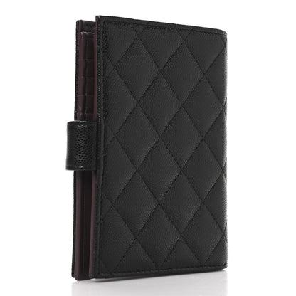 Chanel Caviar Quilted Passport Holder Black 3 of 7