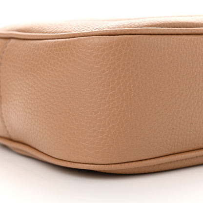 Gucci Pebbled Calfskin Small Soho Disco Bag Camelia 9 of 11