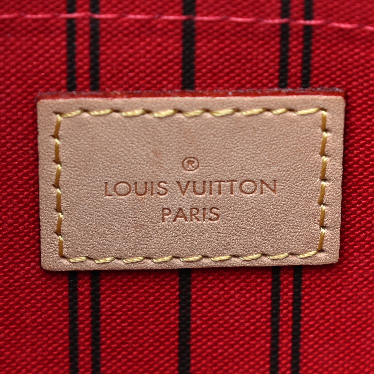 Louis Vuitton Monogram Neverfull MM GM Pochette Cherry 6 of 11