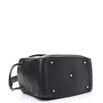 Hermes Taurillon Clemence Lindy 34 Black 3 of 10