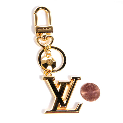 Louis Vuitton LV Facettes Key Holder Gold 2 of 5