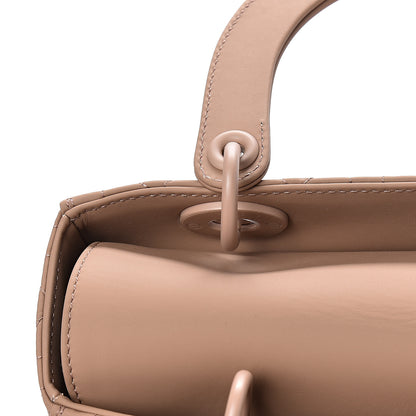 Christian Dior Ultra Matte Calfskin Cannage Medium Lady Dior Beige 10 of 12