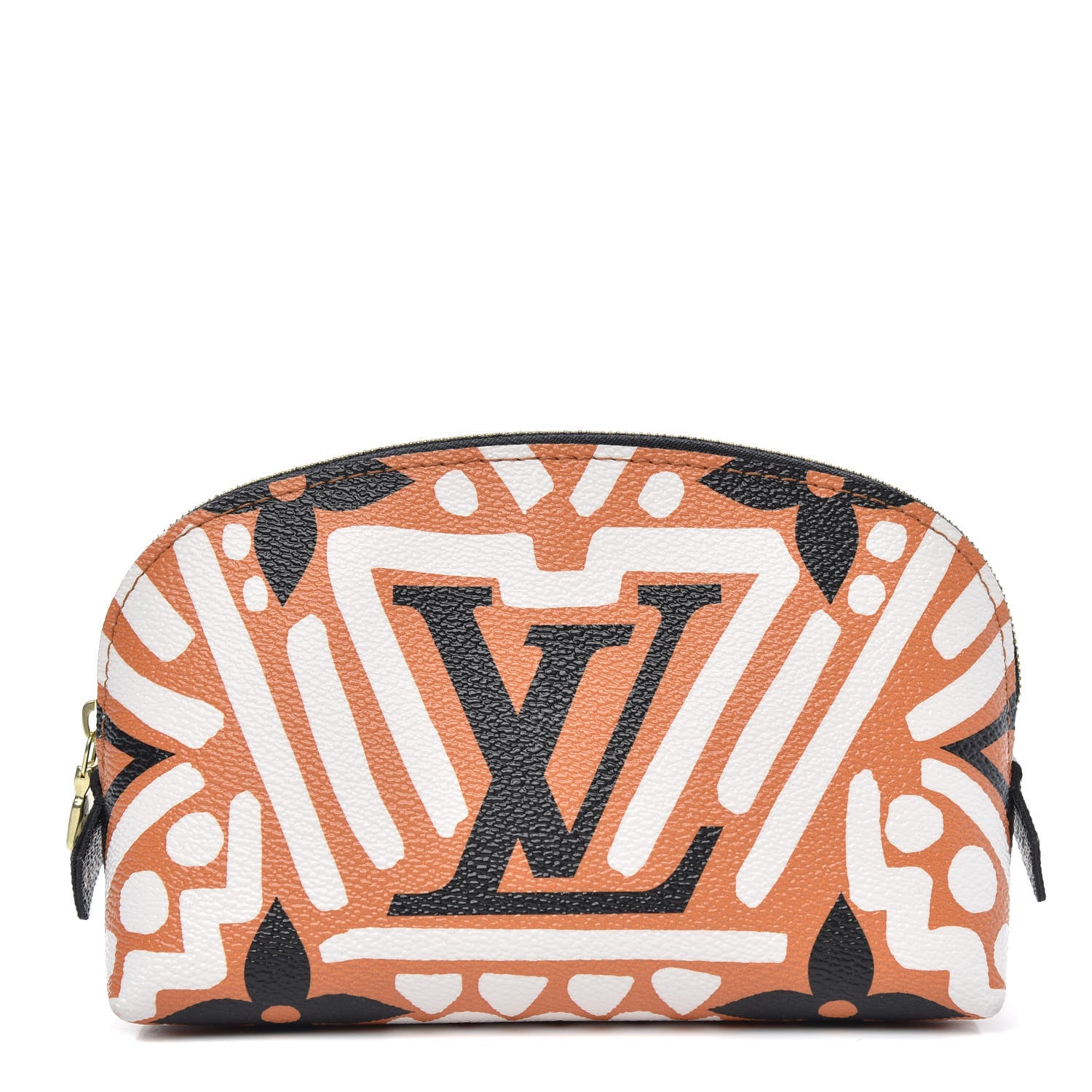 Louis Vuitton Monogram Giant Crafty Cosmetic Pouch Crème Caramel 1 of 9
