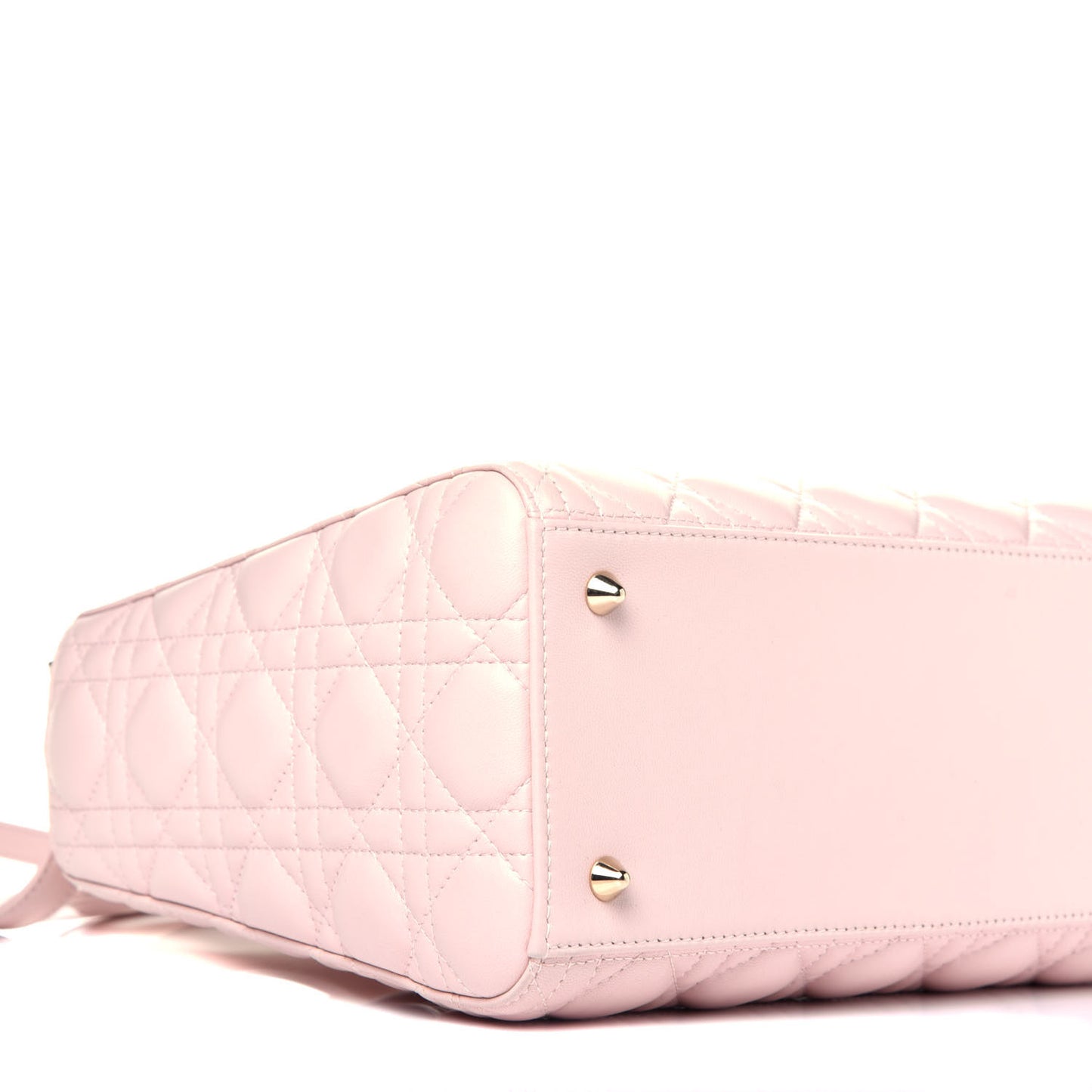 Lambskin Cannage Medium Lady Dior Light Pink