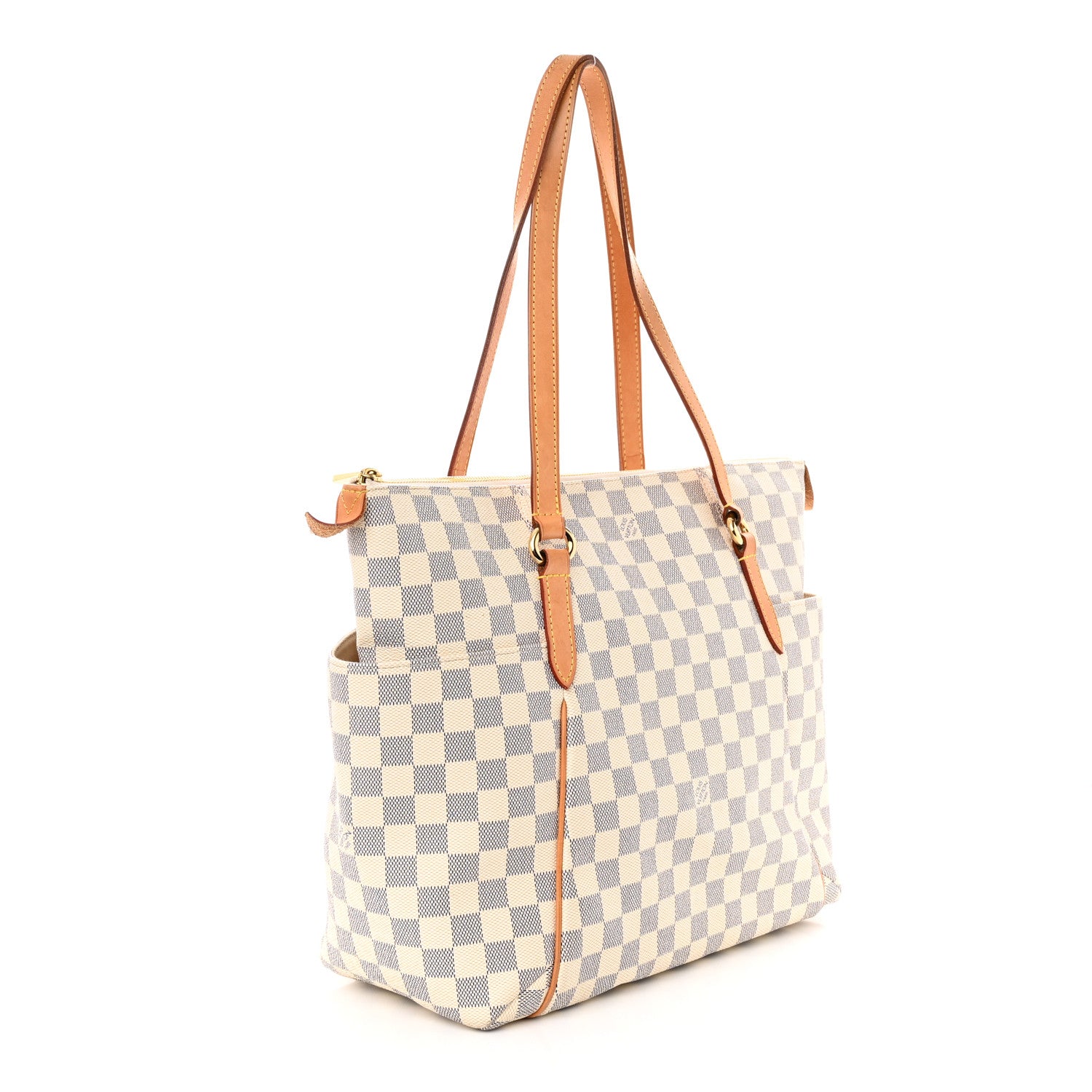 Louis Vuitton Damier Azur Totally MM 3 of 12