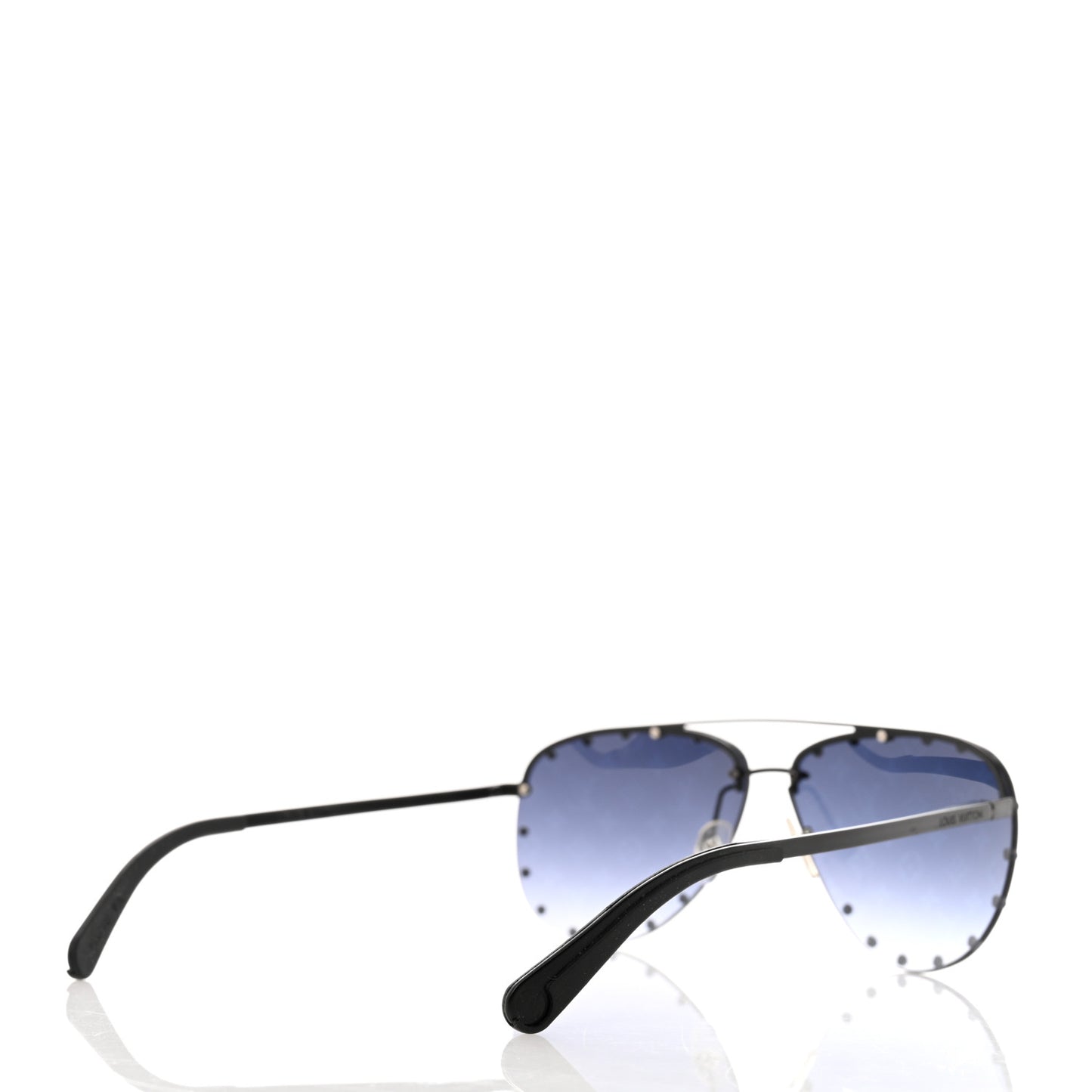 Monogram The Party Aviator Sunglasses Z0971U Black