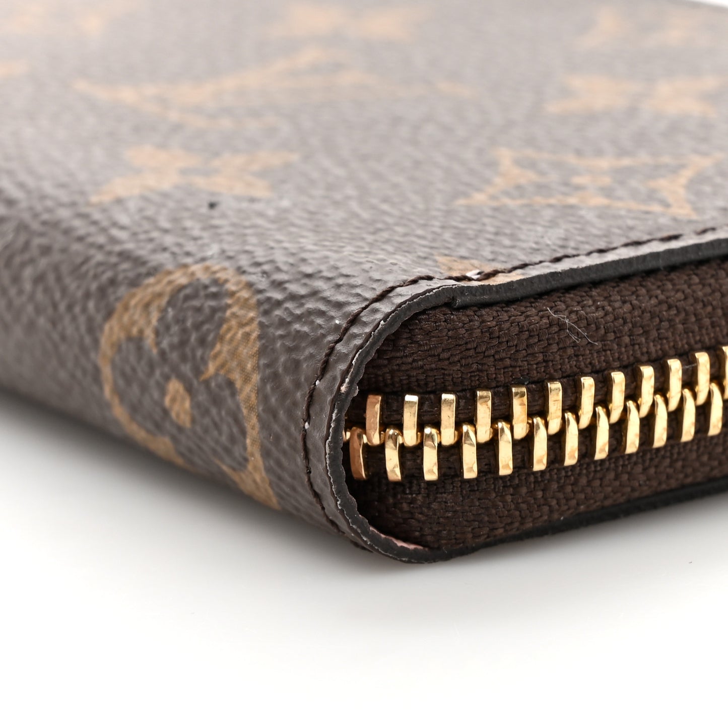 Monogram Clemence Wallet Rose Ballerine