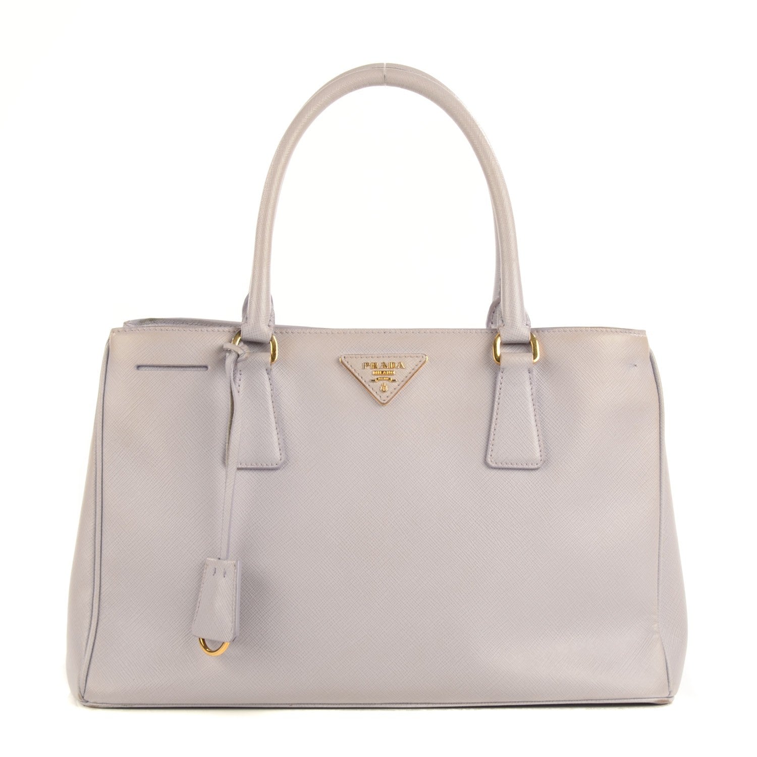 Prada Saffiano Lux Medium Tote Glicine 1 of 9