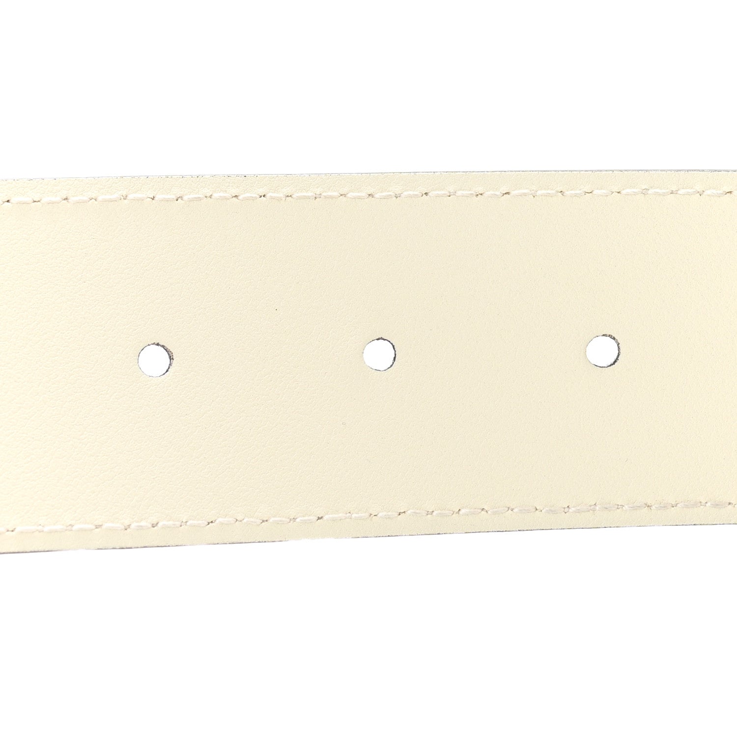 Gucci Calfskin Double G 40mm Belt 80 32 Mystic White 4 of 6