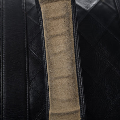Chanel Calfskin Stitched Duffel Bag Black 12 of 16