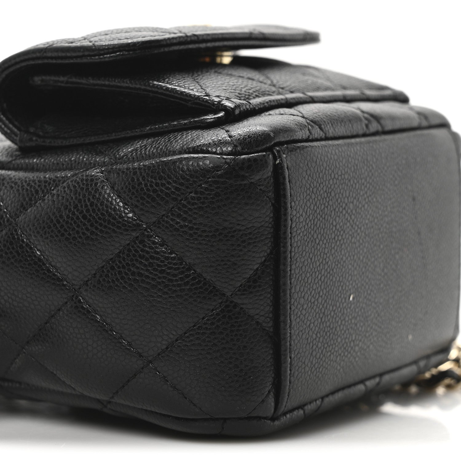 Chanel Caviar Quilted CC Mini Classic Backpack Black 9 of 10