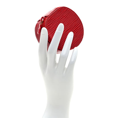 Louis Vuitton Epi Ecrin Bijoux 8cm Jewelry Box Case Castillan Red 2 of 6