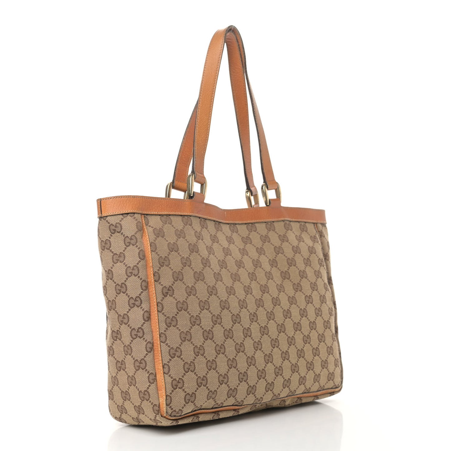 Monogram Abbey D Ring Tote Tan