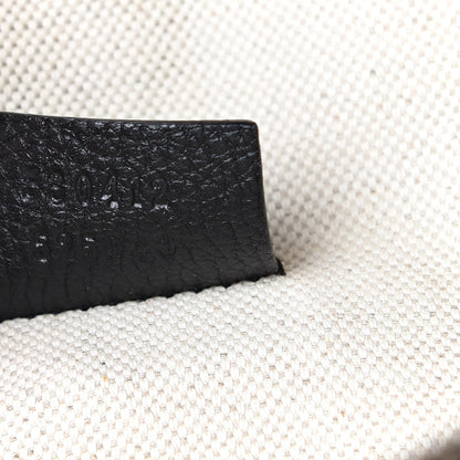 Gucci Grained Calfskin Logo Belt Bag Black 6 of 10