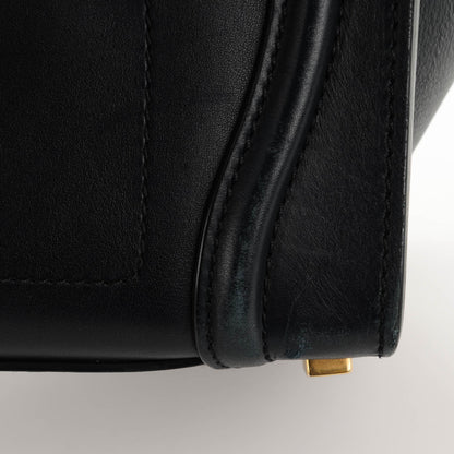 Celine Smooth Calfskin Micro Luggage Navy Blue 6 of 9