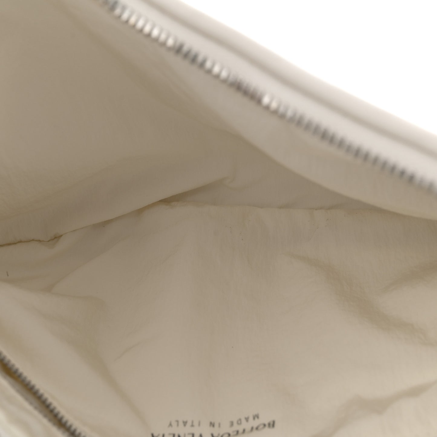 Nappa Intrecciato Buddy Bag White
