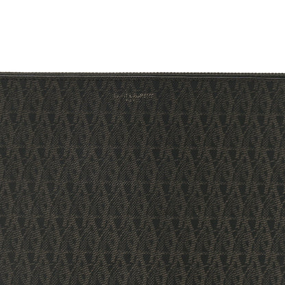 Saint Laurent Classic Toile Monogram Zipped Tablet Holder Black 7 of 7