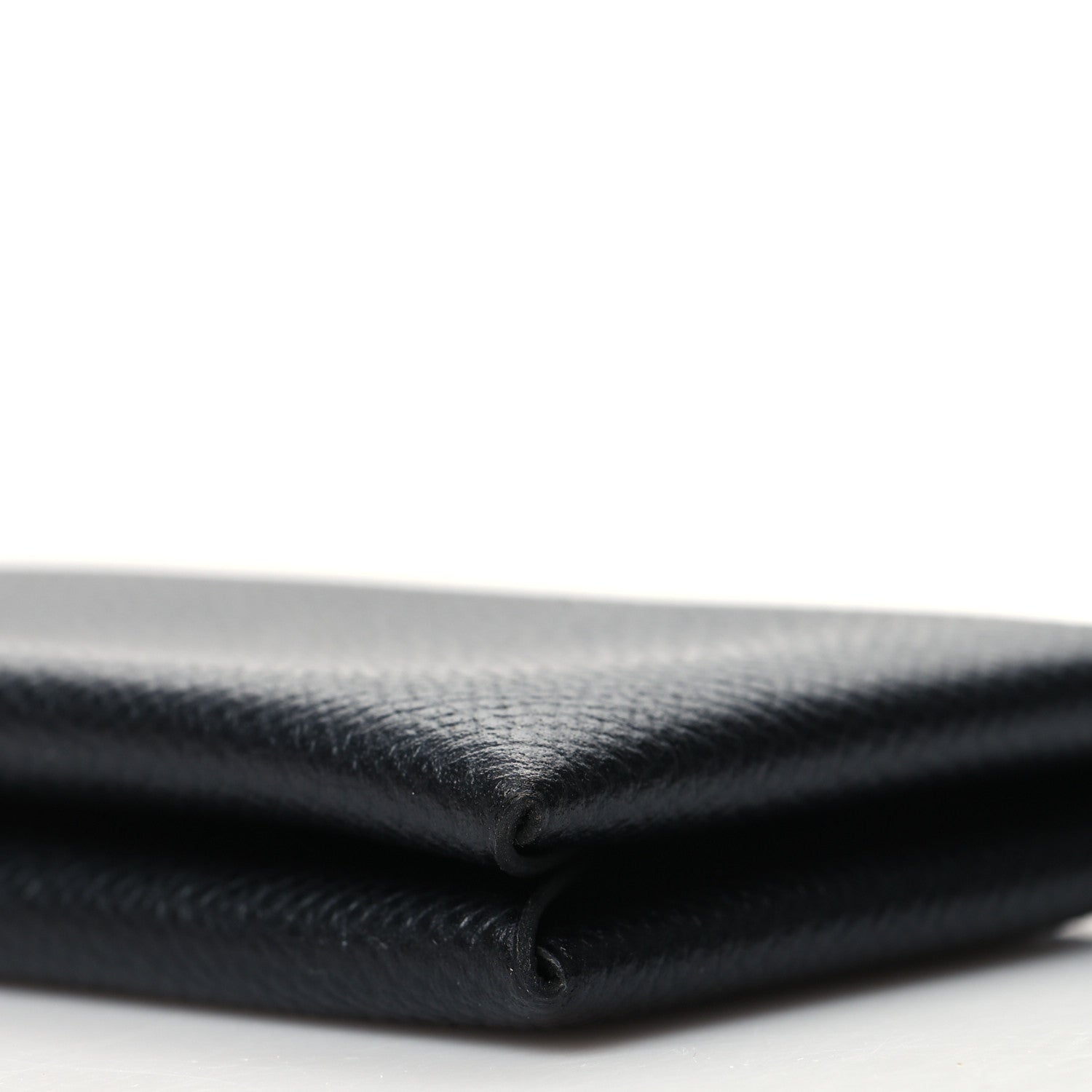 Hermes Epsom Calvi Card Case Black 11 of 12