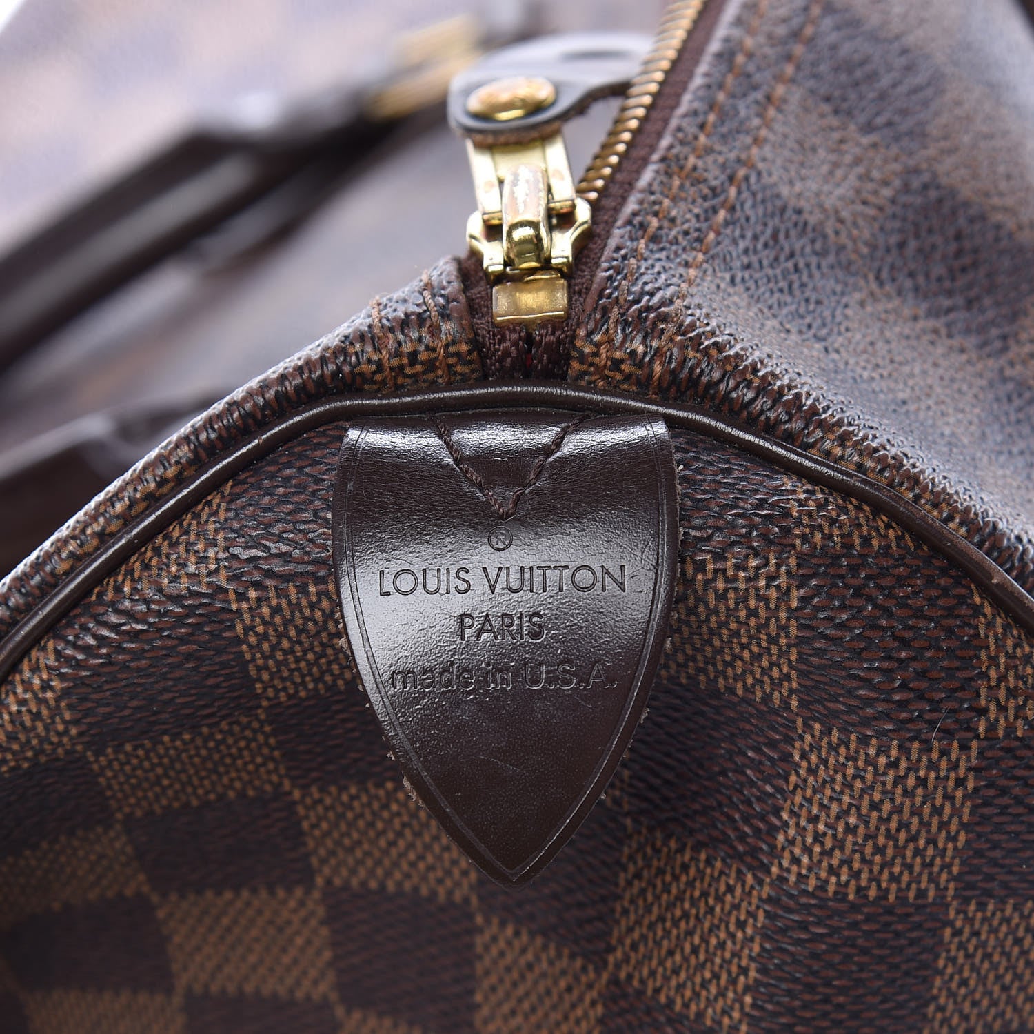 Louis Vuitton Damier Ebene Speedy 35 6 of 17