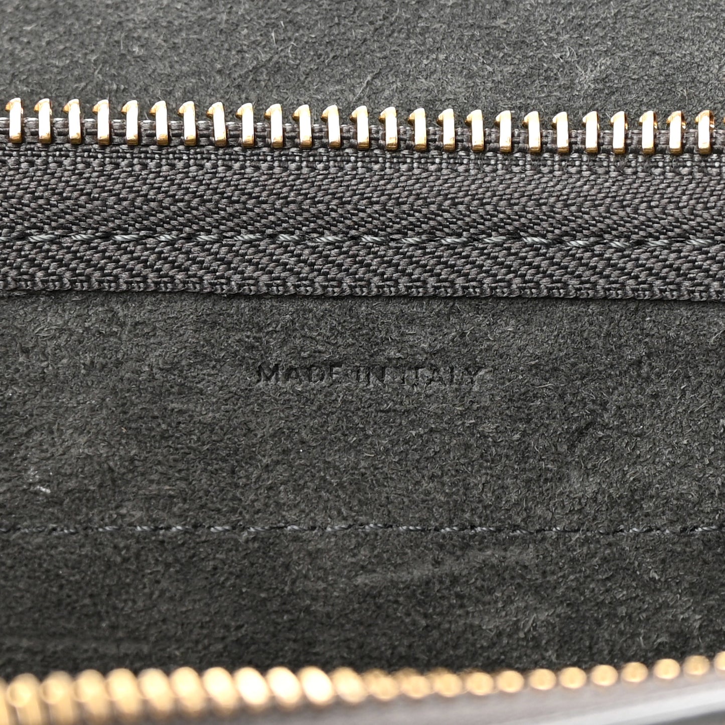 Grained Calfskin Pico Belt Bag Grey