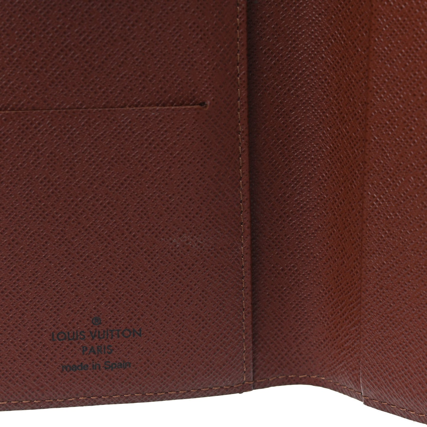 Monogram Checkbook Holder Case Wallet