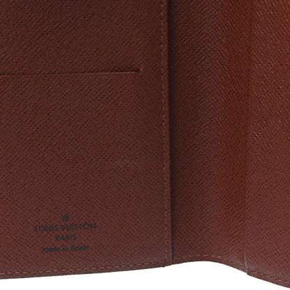 Louis Vuitton Monogram Checkbook Holder Case Wallet 5 of 6