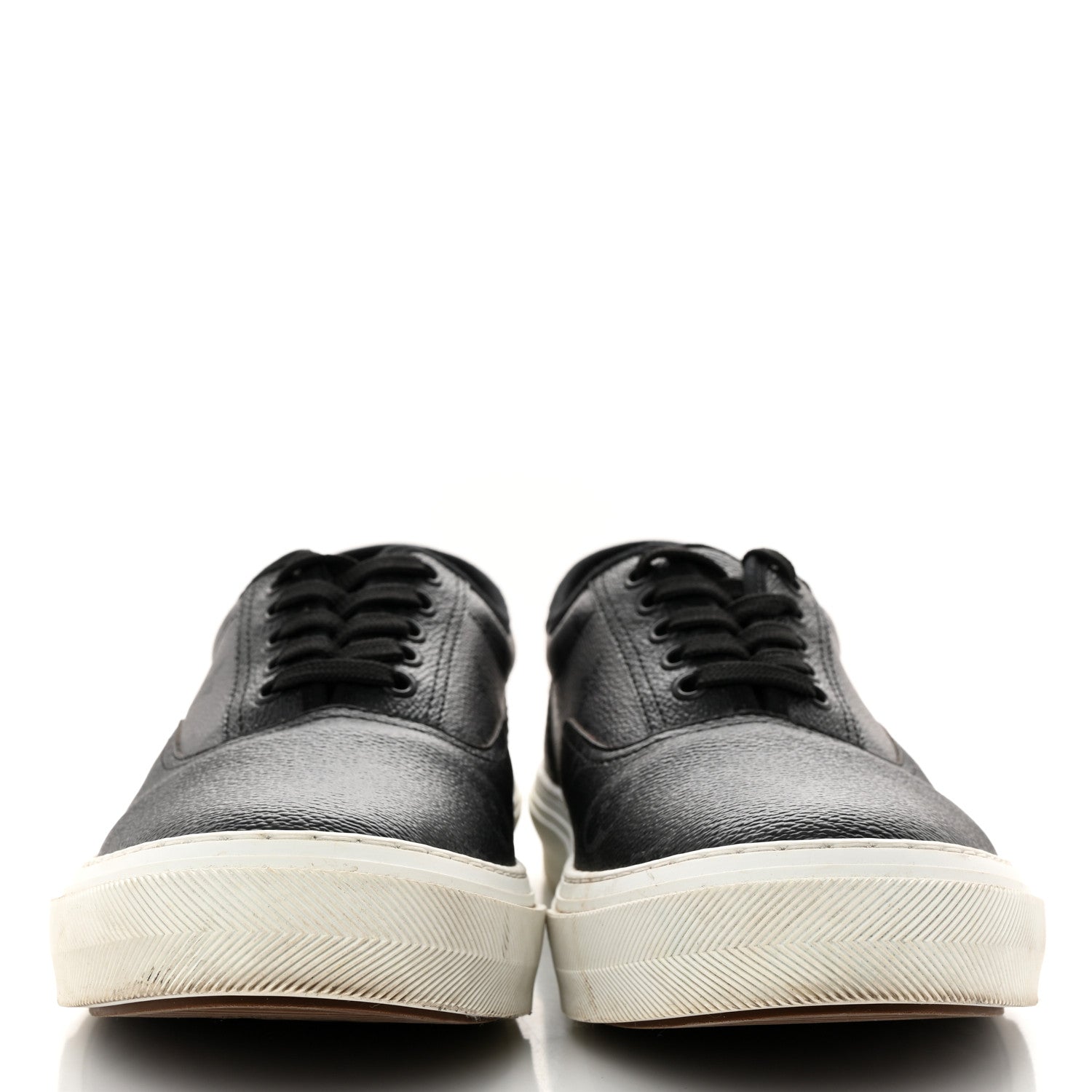 Louis Vuitton Monogram Eclipse Mens Trocadero Richelieu Sneakers 8 2 of 9