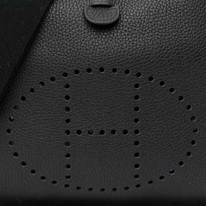 Hermes Taurillon Clemence Evelyne III PM Black 8 of 11