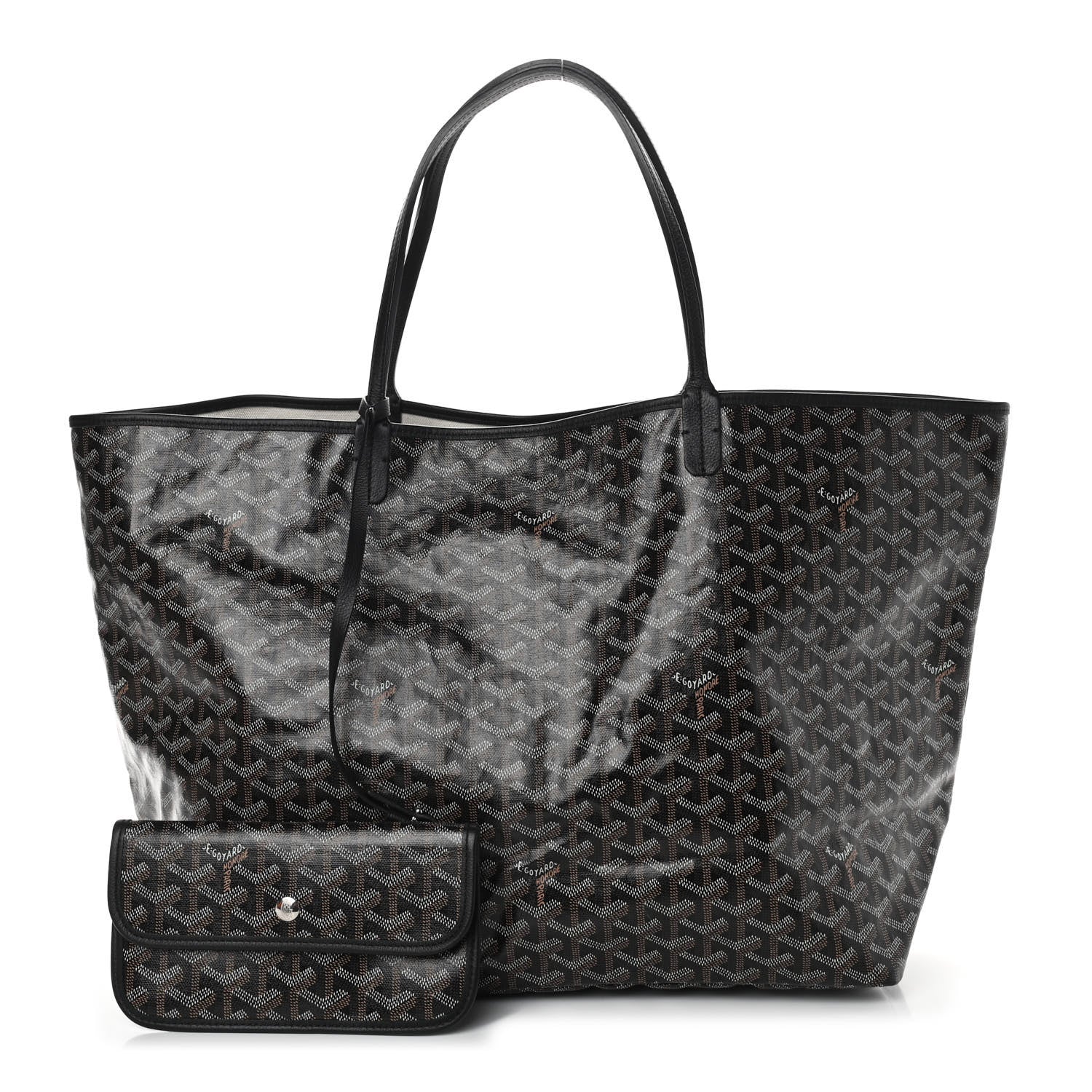 Goyard Goyardine Saint Louis GM Black 1 of 9