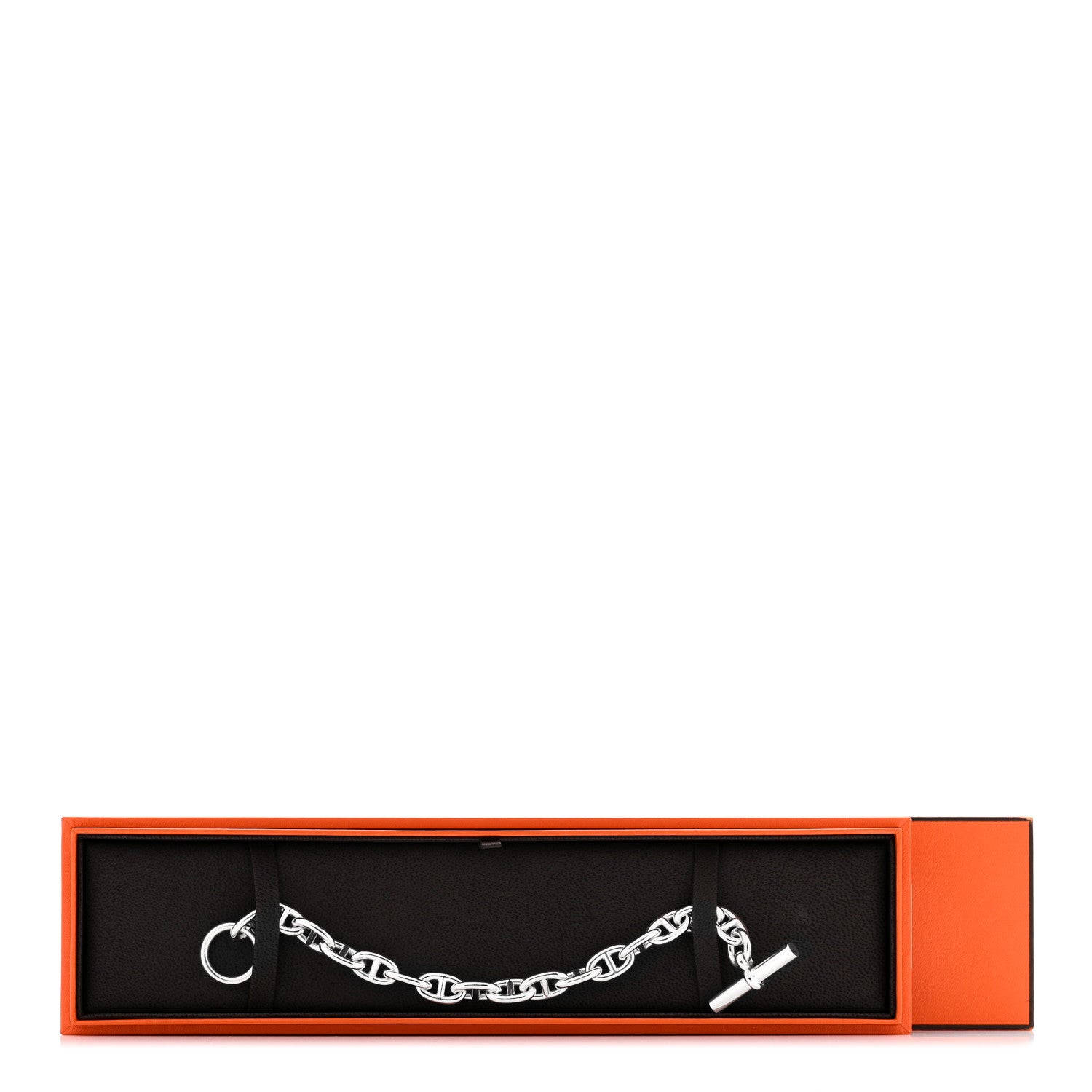 Hermes Sterling Silver MM Chaine d'Ancre Bracelet 4 of 4