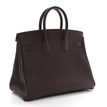 Hermes Togo Birkin 25 Chocolate 3 of 11