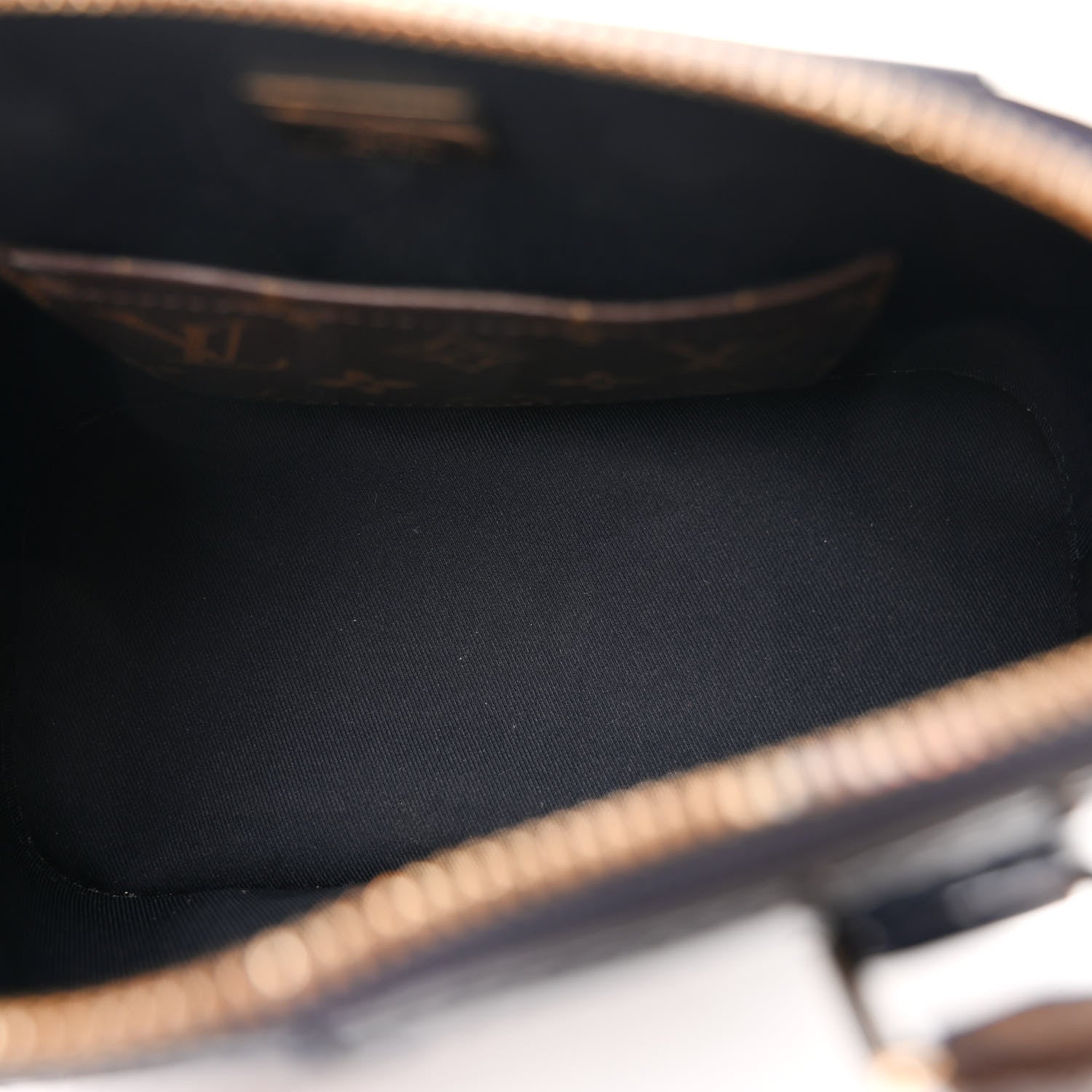 Louis Vuitton Patent Monogram Alma BB Marine 5 of 10