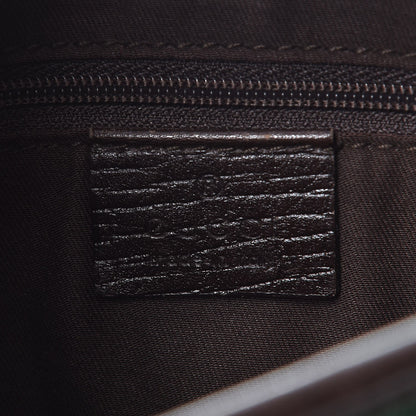 Gucci Monogram Web Small Jackie O Hobo Dark Brown 6 of 10