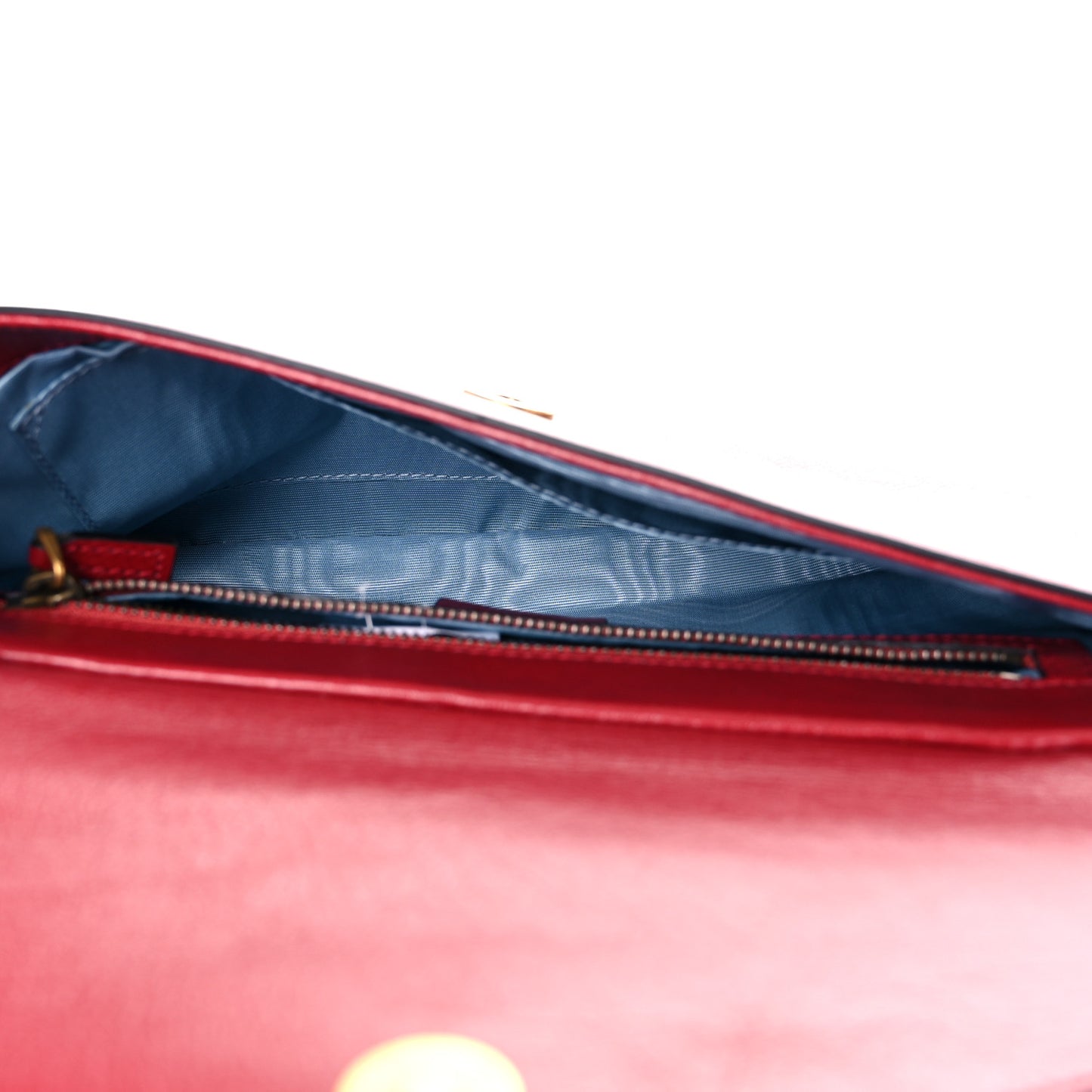 Calfskin Diagonal GG Medium Thiara Double Envelope Shoulder Bag Black Red