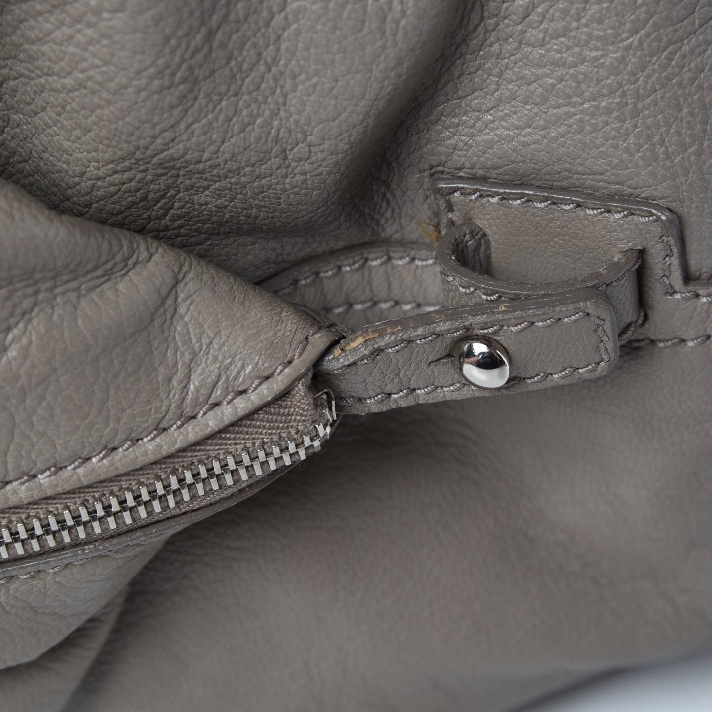 Chevre Studded Large Rock Stud Easy Y Grey