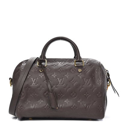 Louis Vuitton Empreinte Speedy Bandouliere 25 Chocolate 1 of 8