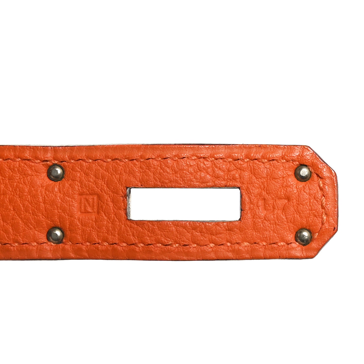 Hermes Togo BIRKIN 30 Orange 6 of 10