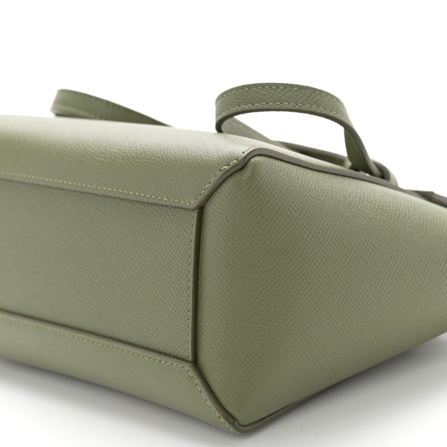 Celine Grained Calfskin Nano Belt Bag Light Khaki 10 of 12