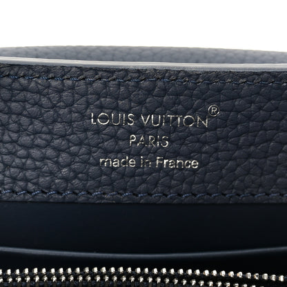 Louis Vuitton Taurillon Embellished Malletage Crown Mini Capucines Navy 6 of 9