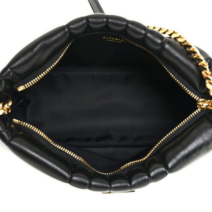 Burberry Calfskin Quilted Small Lola Zip Black 5 of 10