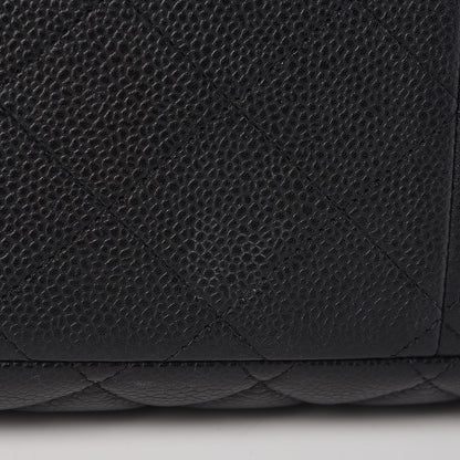 Chanel Caviar Quilted Flap Tote Black 12 of 12