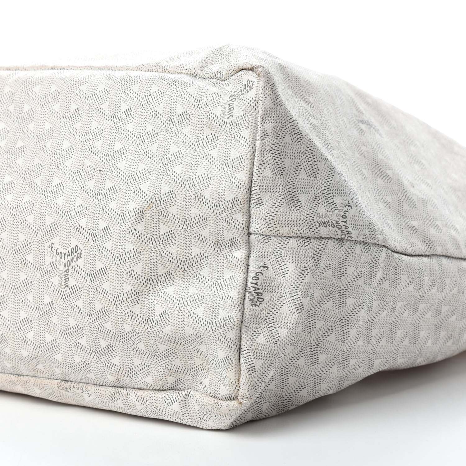 Goyard Goyardine Saint Louis GM White 7 of 21