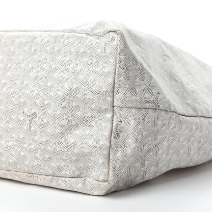 Goyard Goyardine Saint Louis GM White 7 of 21